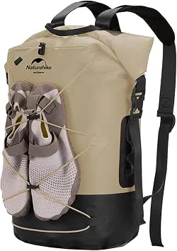 20L roll-top dry bag with welded seams — an example of the product type described
