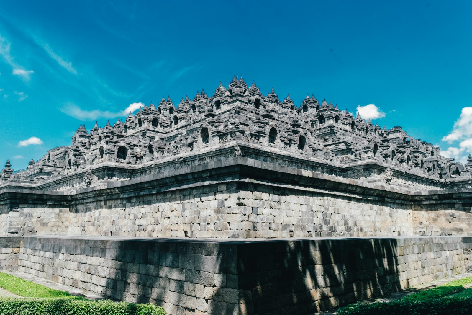 Borobudur Temple at sunrise